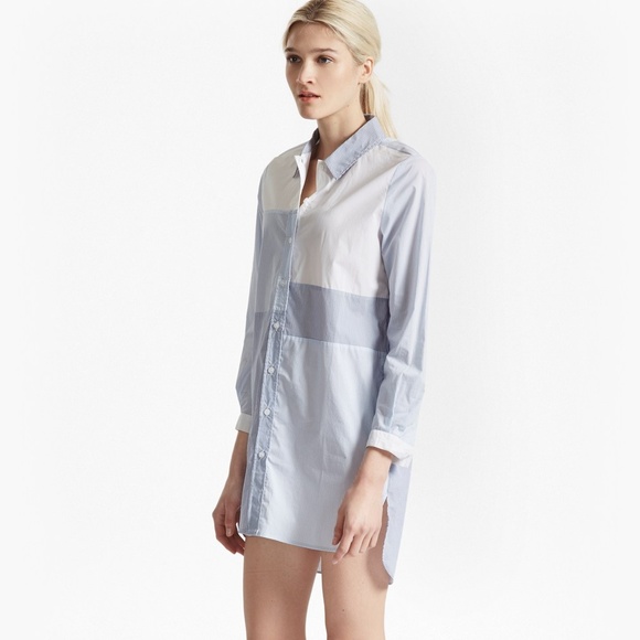 French Connection Dresses & Skirts - French Connection Oversized Striped Shirt Dress
